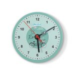 ساعة حائط دائرية بتصميم دراجه هوائيه ساعة حائط دائرية بتصميم دراجه هوائيه