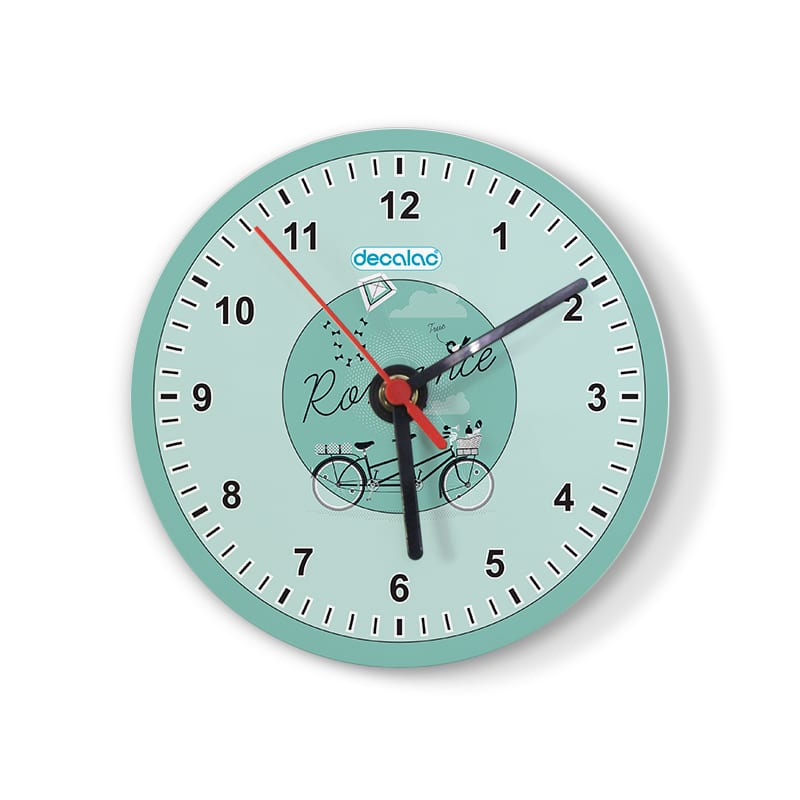 ساعة حائط دائرية بتصميم دراجه هوائيه ساعة حائط دائرية بتصميم دراجه هوائيه