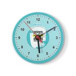 ساعة حائط دائرية بتصميم دع القلق ساعة حائط دائرية بتصميم دع القلق