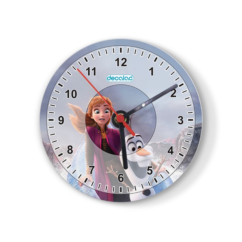 ساعة حائط دائرية بتصميم رحلة مائية آنا أولاف ساعة حائط دائرية بتصميم رحلة مائية آنا أولاف