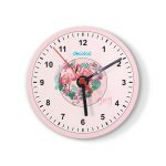 ساعة حائط دائرية بتصميم زوجين الحب فلامنغو ساعة حائط دائرية بتصميم زوجين الحب فلامنغو