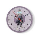 ساعة حائط دائرية بتصميم ساسكي من ناروتو ساعة حائط دائرية بتصميم ساسكي من ناروتو