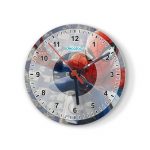ساعة حائط دائرية بتصميم سبايدر مان اعلى البرج