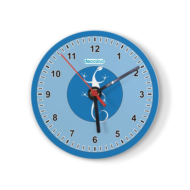 ساعة حائط دائرية بتصميم سحليه ساعة حائط دائرية بتصميم سحليه