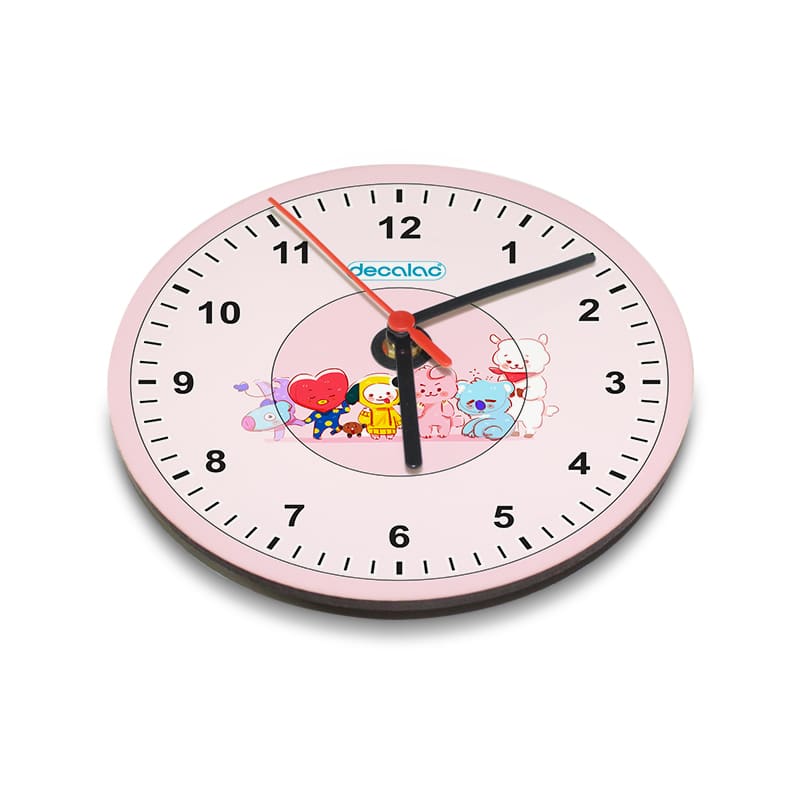ساعة-حائط-دائرية-بتصميم-شخصيات-BT21-المحبوبة-1