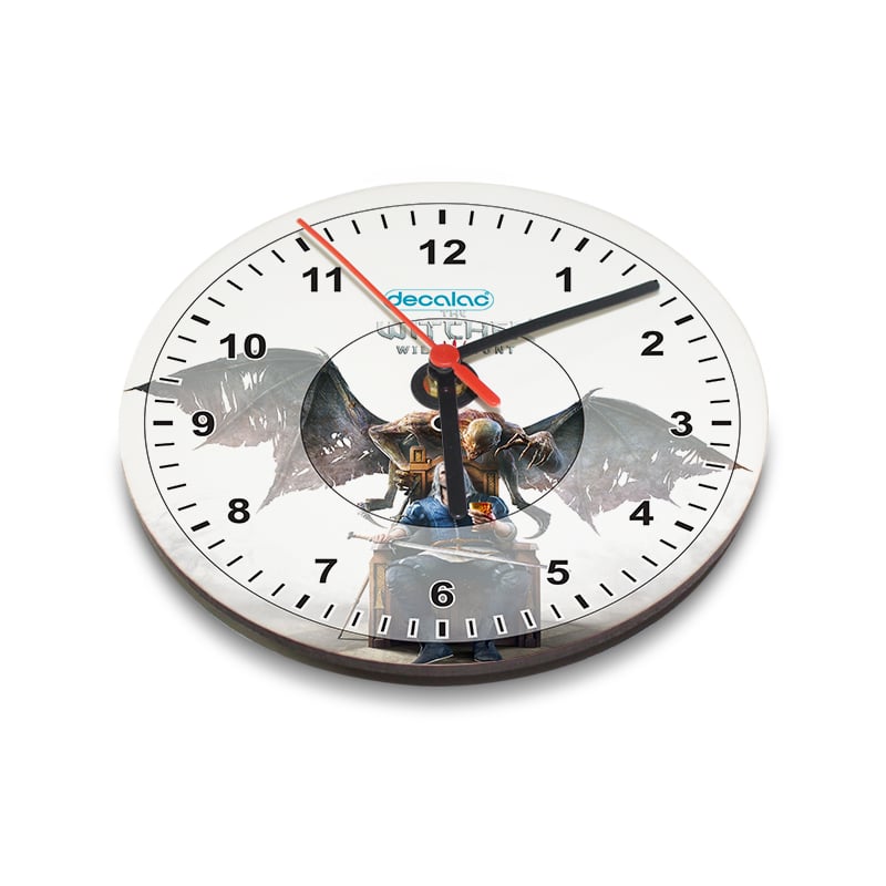 ساعة-حائط-دائرية-بتصميم-صياد-وحوش-ذا-ويتشر-1