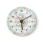 ساعة حائط دائرية بتصميم فلامنغو الاستوائية ساعة حائط دائرية بتصميم فلامنغو الاستوائية
