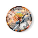 ساعة حائط دائرية بتصميم قوة الثلاثة أشقاء ون بيس ساعة حائط دائرية بتصميم قوة الثلاثة أشقاء ون بيس