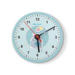 ساعة حائط دائرية بتصميم كرتون كاميرا ساعة حائط دائرية بتصميم كرتون كاميرا