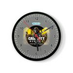 ساعة حائط دائرية بتصميم كول أوف ديوتي ساعة حائط دائرية بتصميم كول أوف ديوتي