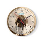 ساعة حائط دائرية بتصميم كول أوف ديوتي نيران المعركه ساعة حائط دائرية بتصميم كول أوف ديوتي نيران المعركه