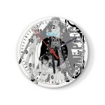 ساعة حائط دائرية بتصميم لاو ولوفي ون بيس ساعة حائط دائرية بتصميم لاو ولوفي ون بيس