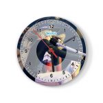 ساعة حائط دائرية بتصميم وداع إيس ون بيس ساعة حائط دائرية بتصميم وداع إيس ون بيس