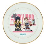 طبق زينة للطعام باطار داخلي ذهبي بتصميم غراي وناتسو فيري تيل