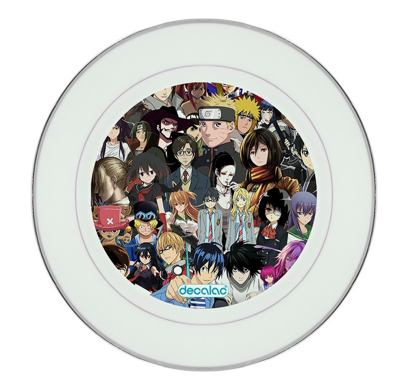 طبق زينة للطعام باطار داخلي فضي بتصميم الشخصيات المخيفه كل الانميات طبق زينة للطعام باطار داخلي فضي بتصميم الشخصيات المخيفه كل الانميات