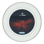 طبق زينة للطعام باطار داخلي فضي بتصميم ايرين ضد العمالقه هجوم العمالقة