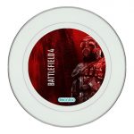 طبق زينة للطعام باطار داخلي فضي بتصميم باتلفيلد 4