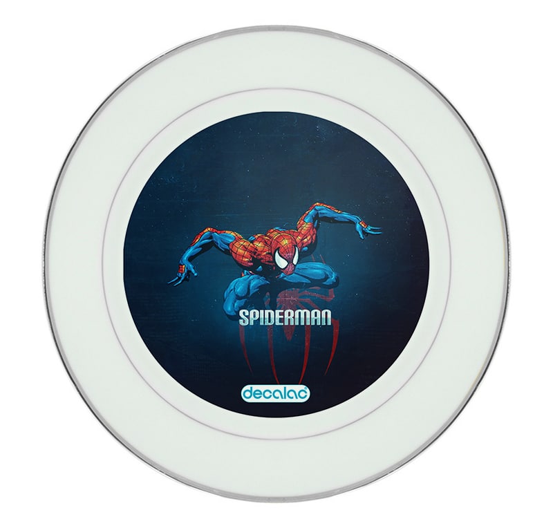 طبق زينة للطعام باطار داخلي فضي بتصميم سبايدر مان الرائع طبق زينة للطعام باطار داخلي فضي بتصميم سبايدر مان الرائع