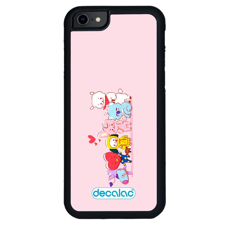 كفر آيفون 6 اس بلس بتصميم شخصيات BT21 المحبوبة كفر آيفون 6 اس بلس بتصميم شخصيات BT21 المحبوبة