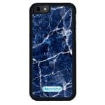 كفر آيفون 6 بلس بتصميم أزرق وأبيض