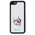 كفر آيفون 6 بلس بتصميم جمجمه بقبعه