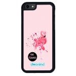 كفر آيفون 6 بلس بتصميم فلامنجو وردي