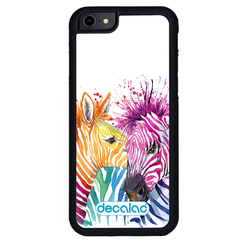 كفر آيفون 7 بتصميم حمار وحشي ملون كفر آيفون 7 بتصميم حمار وحشي ملون