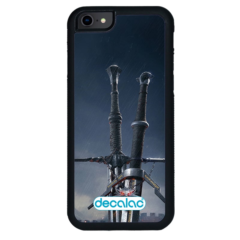 كفر آيفون 7 بتصميم سيف فضي أفعواني من ذا ويتشر 3 وايلد هانت كفر آيفون 7 بتصميم سيف فضي أفعواني من ذا ويتشر 3 وايلد هانت