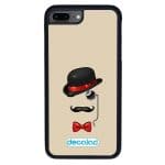 كفر آيفون 7 بلس بتصميم قبعة وشوارب