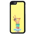 كفر آيفون 8 بتصميم اكسسوارات يد امرأة