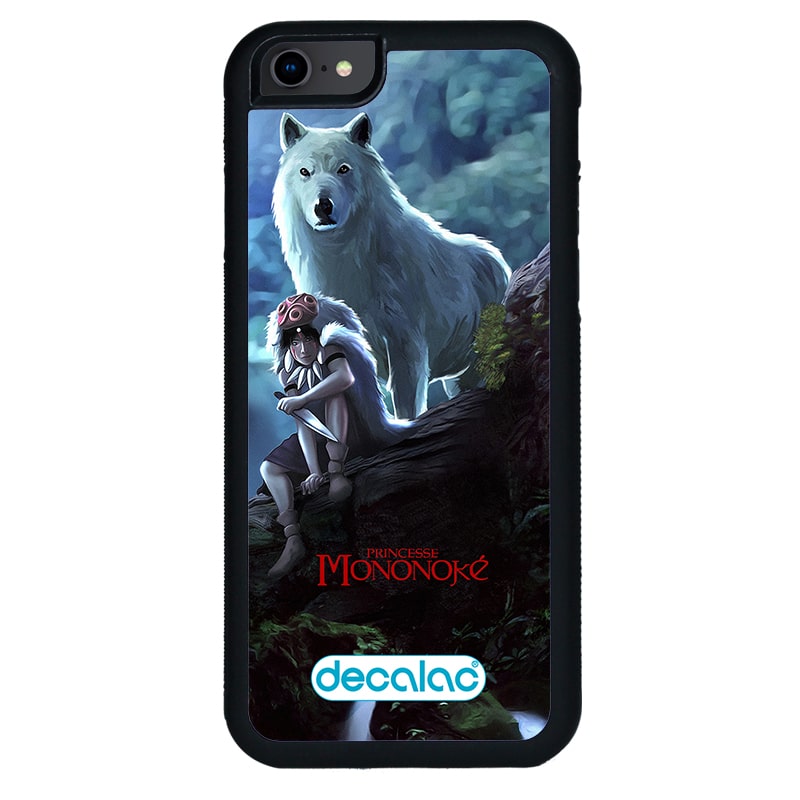 كفر آيفون 8 بتصميم الاميرة مونونوكي مع ذئب كفر آيفون 8 بتصميم الاميرة مونونوكي مع ذئب