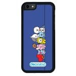 كفر آيفون 8 بتصميم خط السعادة شخصيات BT21