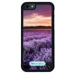 كفر آيفون 8 بتصميم ورود بنفسجيه