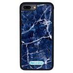 كفر آيفون 8 بلس بتصميم أزرق وأبيض