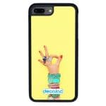 كفر آيفون 8 بلس بتصميم اكسسوارات يد امرأة