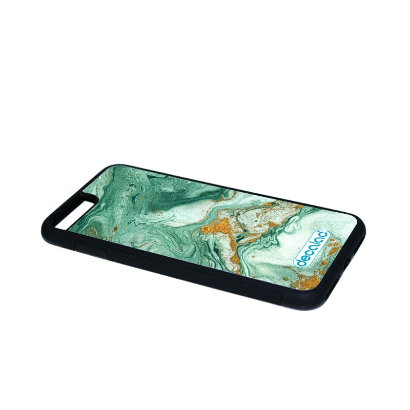 كفر-آيفون-8-بلس-بتصميم-ذهبي-وأخضر-2