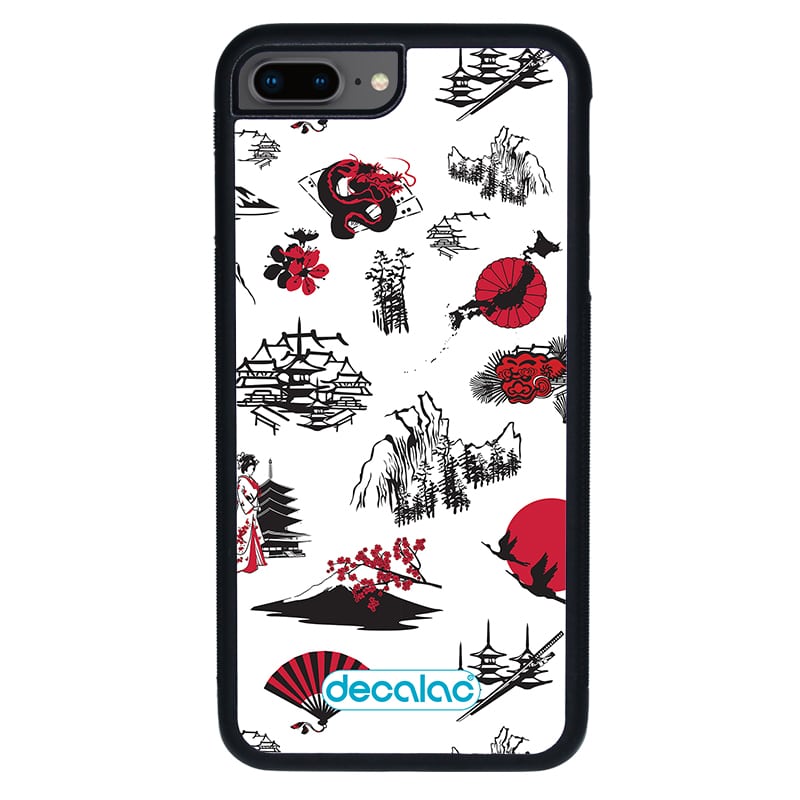 كفر آيفون 8 بلس بتصميم رسومات يابانيه كفر آيفون 8 بلس بتصميم رسومات يابانيه