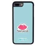 كفر آيفون 8 بلس بتصميم شفاه جذابه