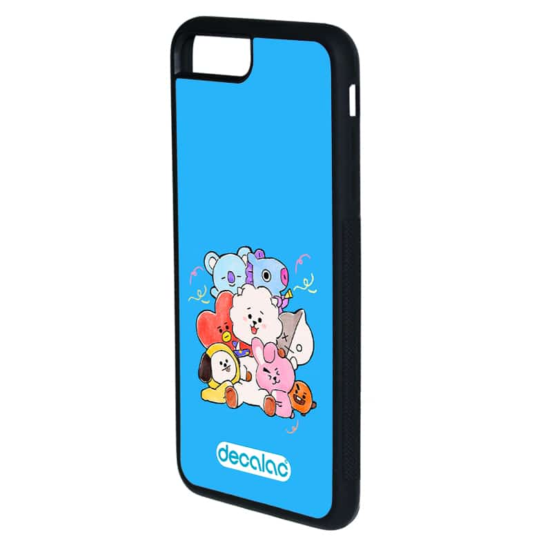 كفر-آيفون-8-بلس-بتصميم-عناق-أر-جي-شخصيات-BT21-1