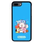 كفر آيفون 8 بلس بتصميم عناق أر جي شخصيات BT21