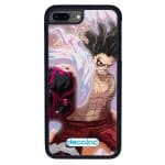 كفر آيفون 8 بلس بتصميم هاكي التصلب لوفي ون بيس