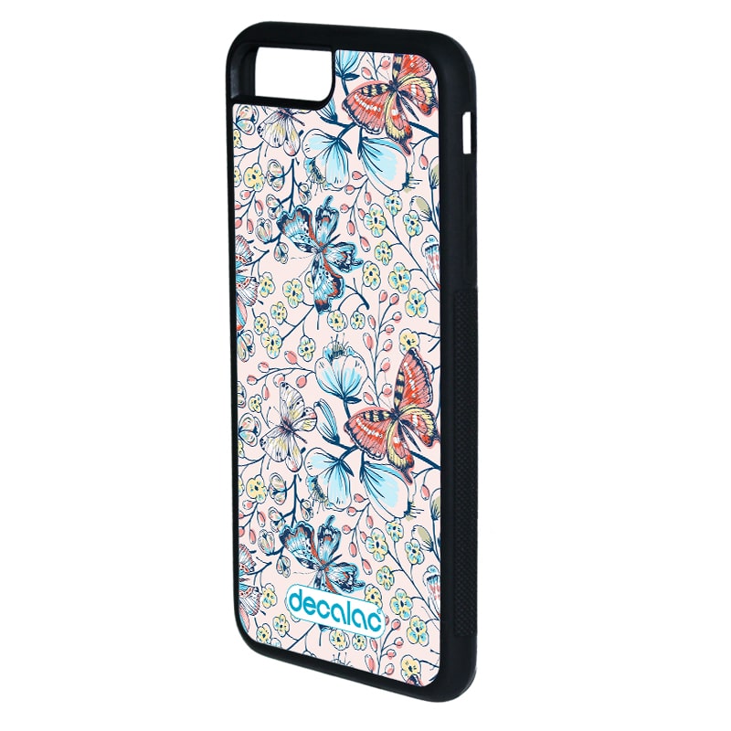 كفر-آيفون-8-بلس-بتصميم-ورود-وفراشات-1