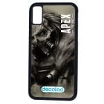 كفر آيفون X بتصميم أبيكس ليجندز قلب أسود