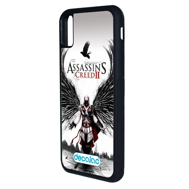 كفر-آيفون-X-بتصميم-أساسنز-كريد-الجناح-الأسود-1