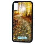 كفر آيفون X بتصميم أوراق الخريف