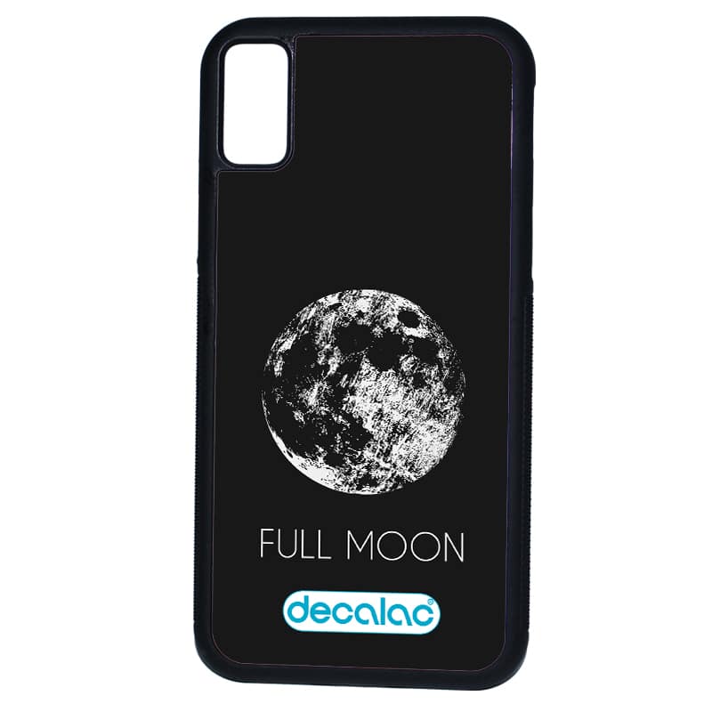 كفر آيفون X بتصميم اكتمال القمر كفر آيفون X بتصميم اكتمال القمر