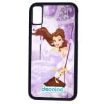 كفر آيفون X بتصميم الاميرة بيلا بفستان لامع