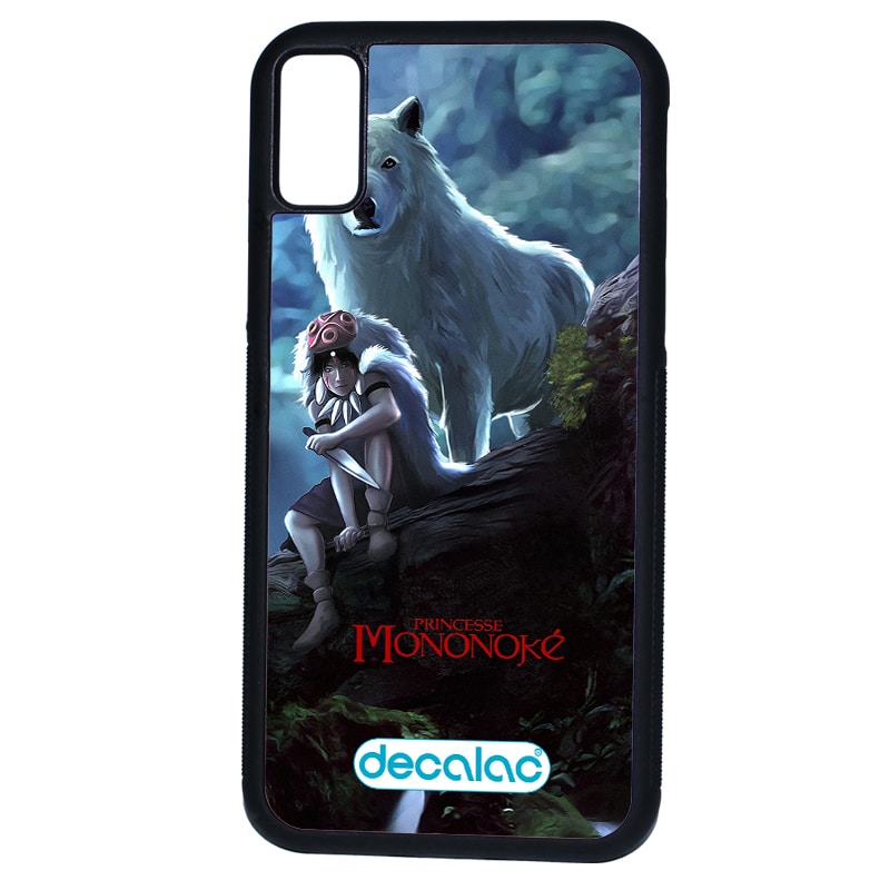 كفر آيفون X بتصميم الاميرة مونونوكي مع ذئب كفر آيفون X بتصميم الاميرة مونونوكي مع ذئب