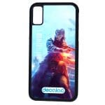 كفر آيفون X بتصميم الفتاة المحاربة باتلفيلد 1