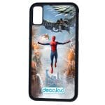 كفر آيفون X بتصميم سبايدر مان ايرون مان